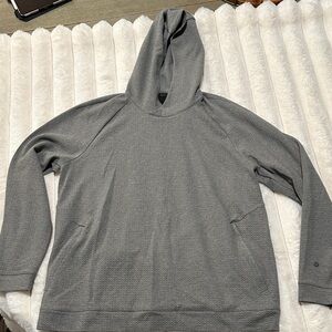 lululemon athletica Textured Gray Hoodie